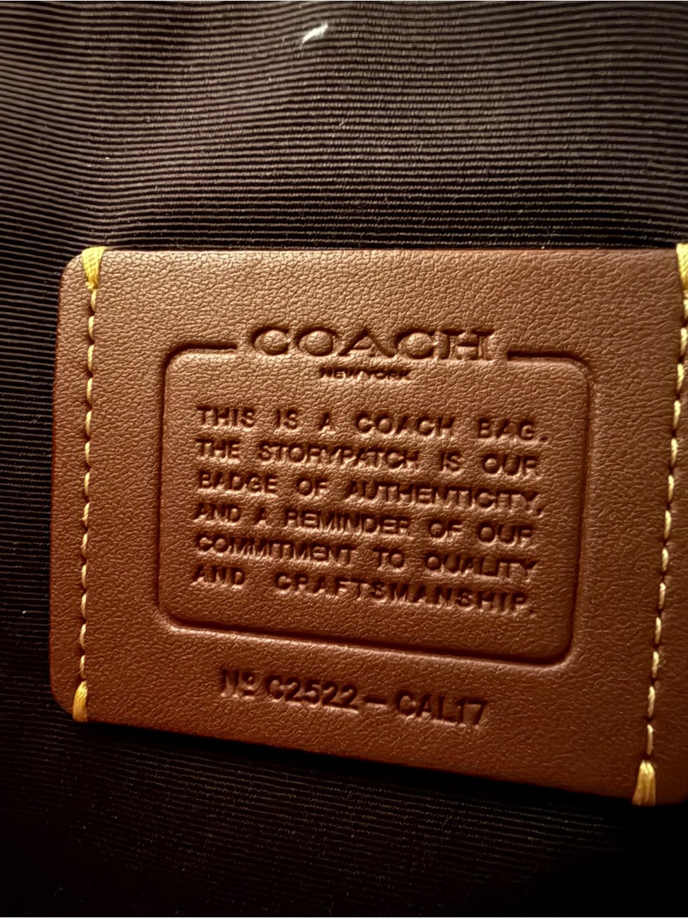 Coach Hadley tote w/ organizer - Picture 3 of 7